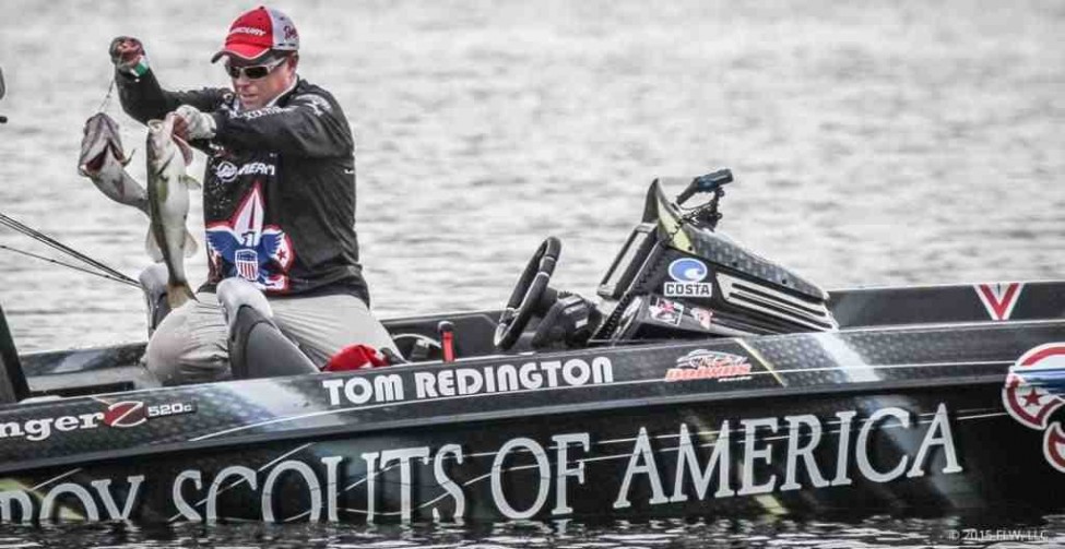 Pro Angler Tom Redington Snags First Place at FLW Rayovac Series