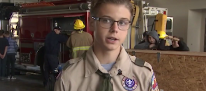 Eagle Scout Builds Care Packages for Kids in Foster Care