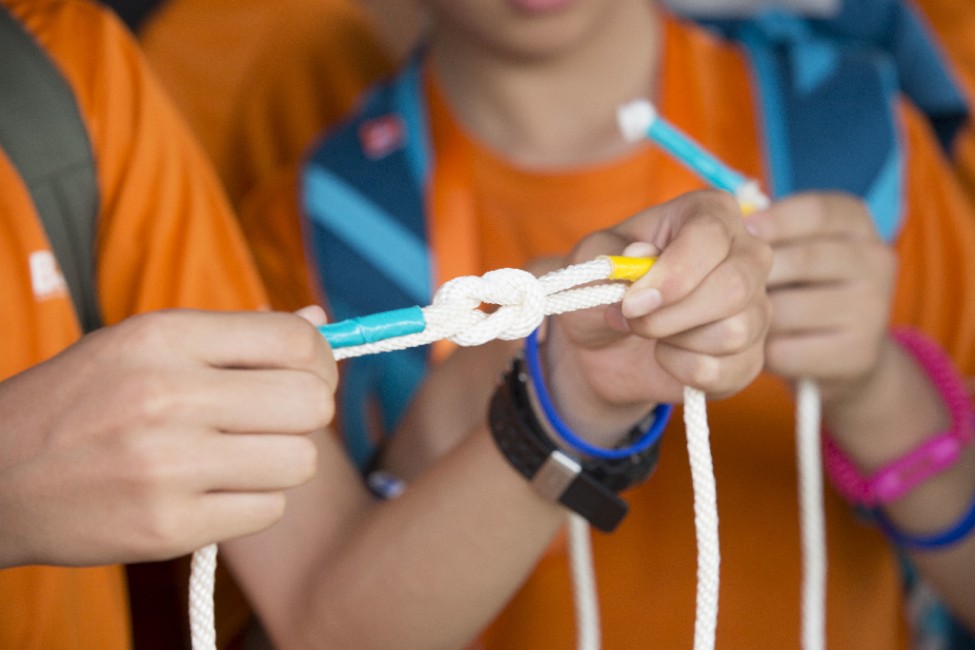 tips for teaching knot tying — Colter Co.