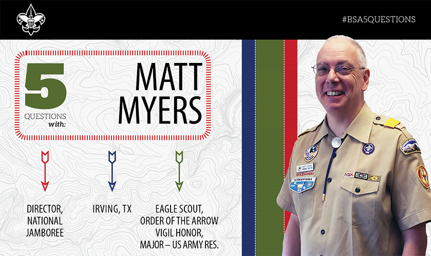 5 Questions With National Jamboree Director Matt Myers