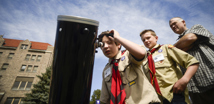Scouts Get a Peek at Higher Education at Merit Badge University