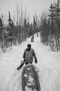 winter_snow_bw_trail_sled_exp