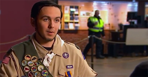 Scout Saves Father During “Terrifying” Life-threatening Situation