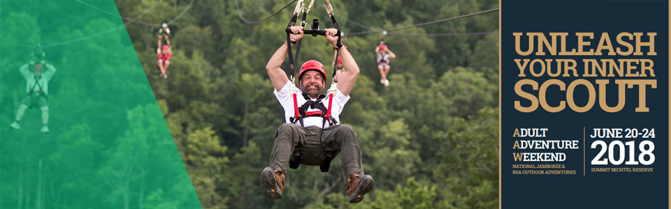Unleash Your Inner Scout at Adult Adventure Weekend in June 2018