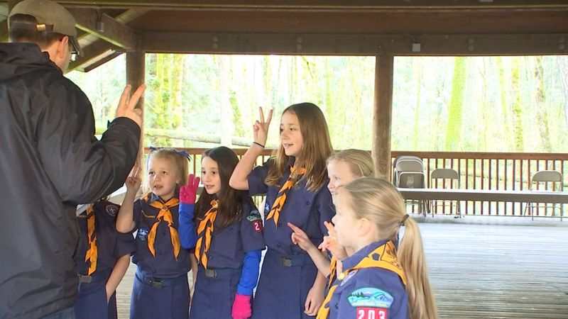 Mom Shares Excitement As Daughter Joins Cub Scouts