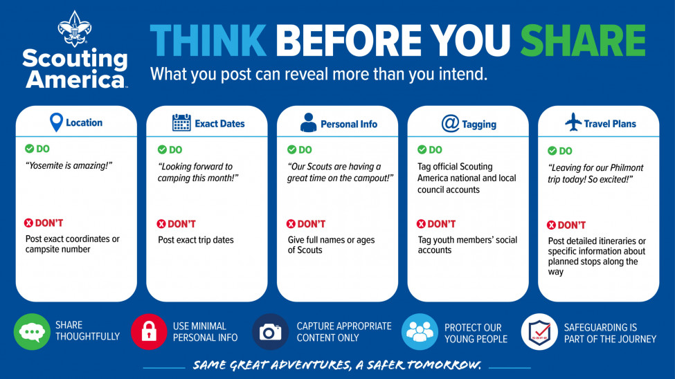 SCOUTING AMERICA SAFEGUARDING ADVISORY Public Youth-Focused Social Media Can Be Exploited to Identify and Target Young People